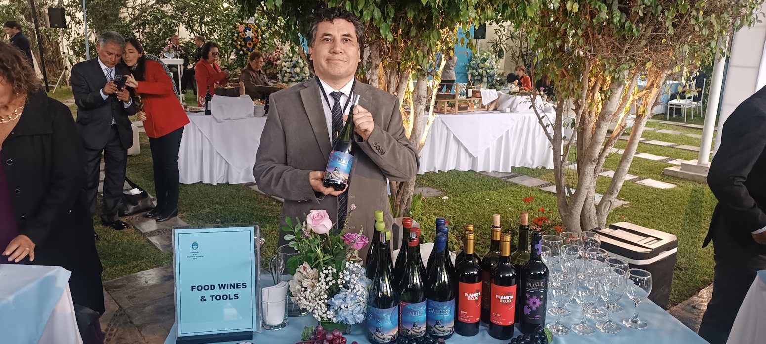 Participación de Mostum en una presentación de vinos